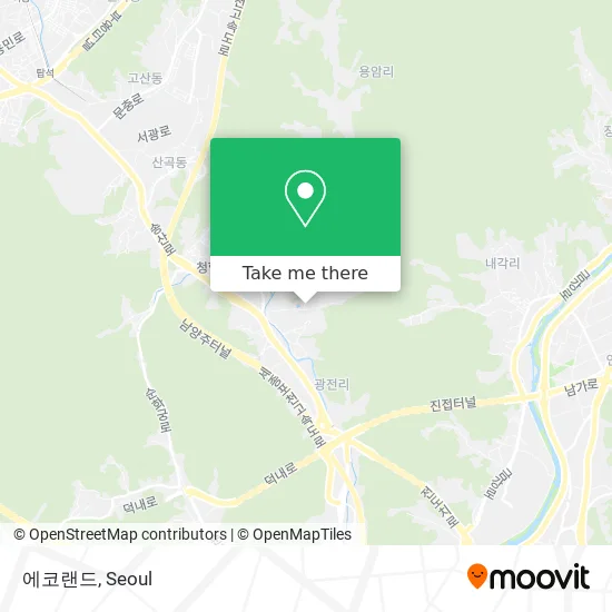 에코랜드 map