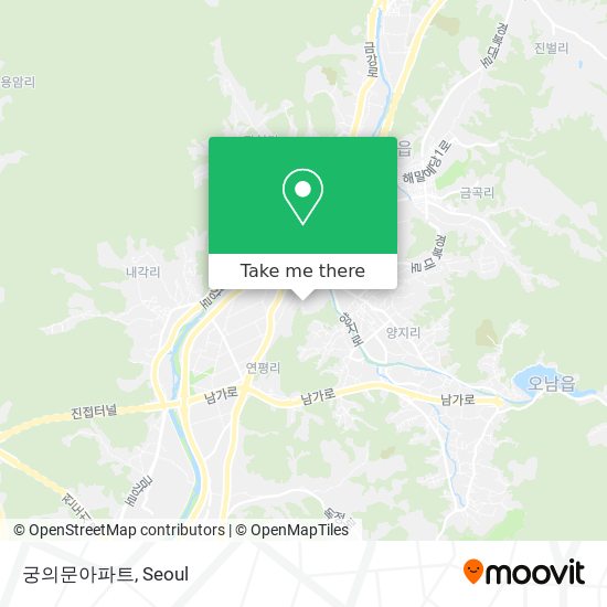 궁의문아파트 map