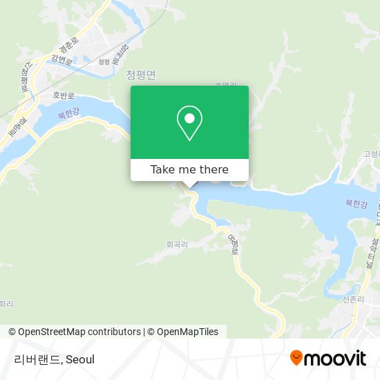리버랜드 map