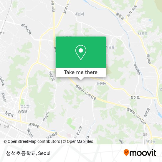 성석초등학교 map