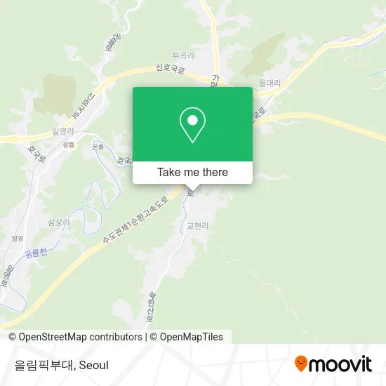 올림픽부대 map