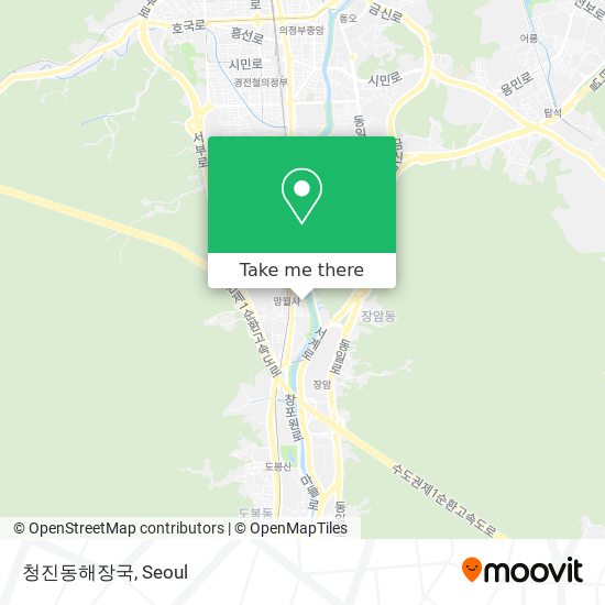 청진동해장국 map