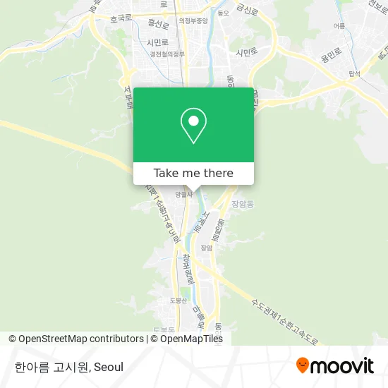 한아름 고시원 map