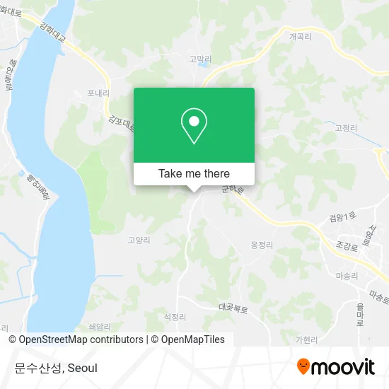 문수산성 map