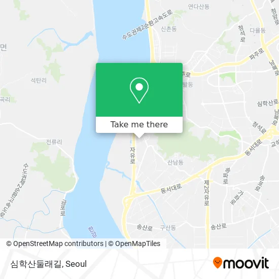 심학산둘래길 map