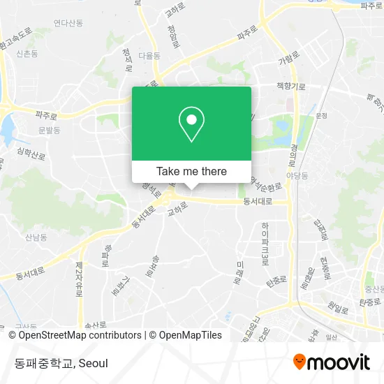 동패중학교 map