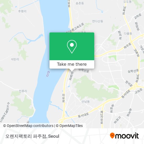 오렌지팩토리 파주점 map