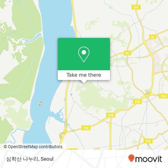 심학산 나누리 map