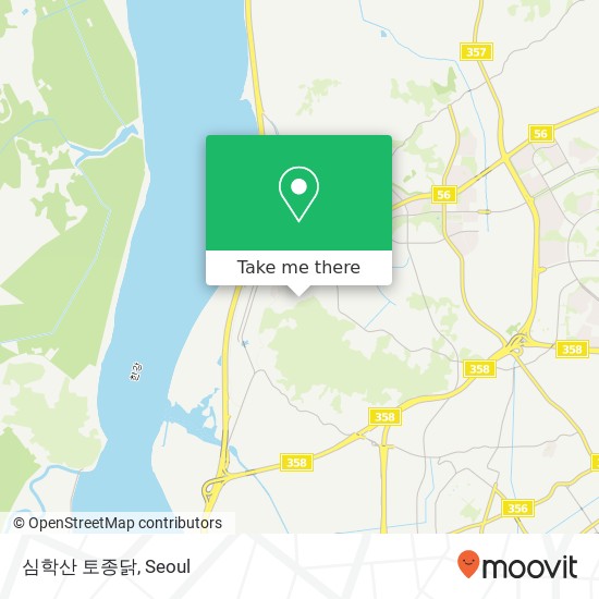 심학산 토종닭 map