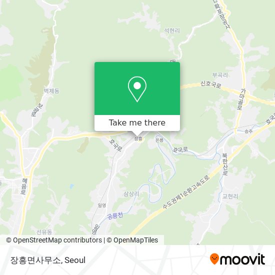 장흥면사무소 map