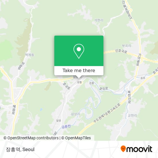 장흥역 map