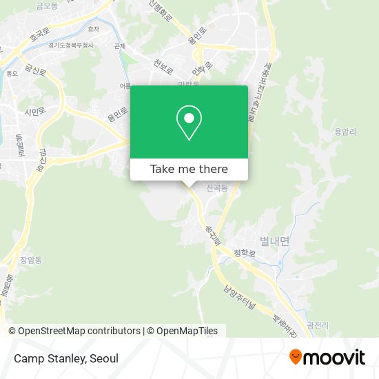 Camp Stanley map