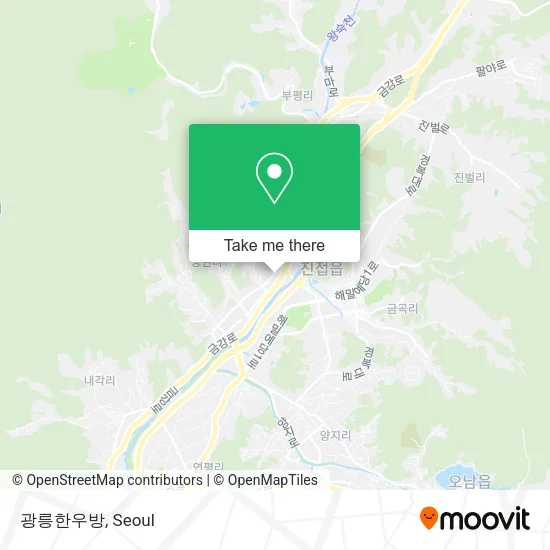 광릉한우방 map