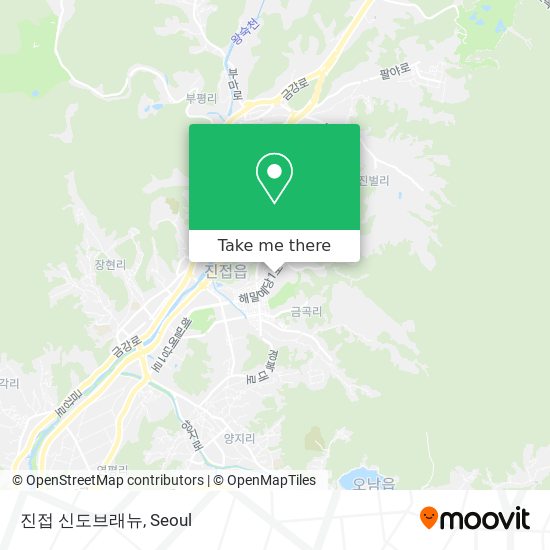 진접 신도브래뉴 map