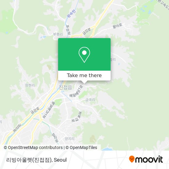 리빙아울렛(진접점) map