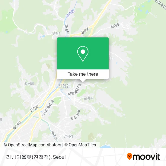 리빙아울렛(진접점) map