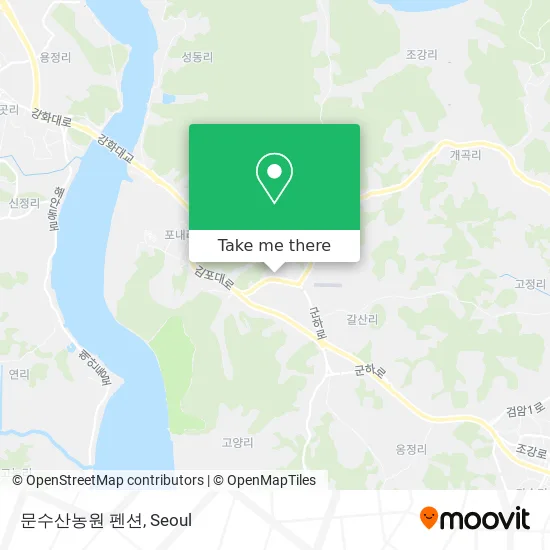 문수산농원 펜션 map
