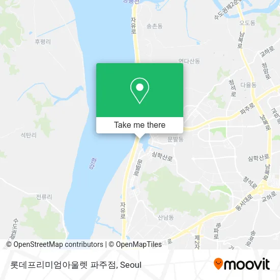 롯데프리미엄아울렛 파주점 map