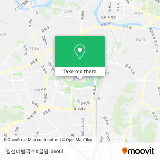일산비빔국수&굴찜 map