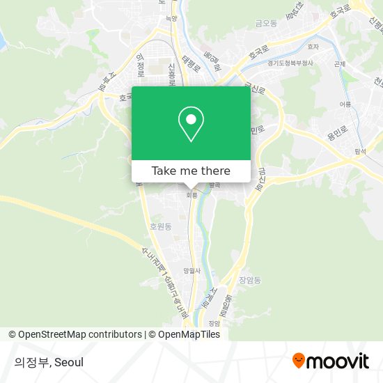 의정부 map