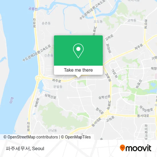 파주세무서 map