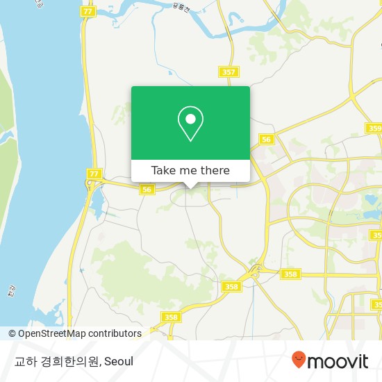 교하 경희한의원 map