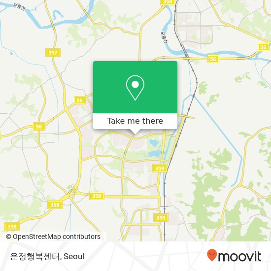 운정행복센터 map