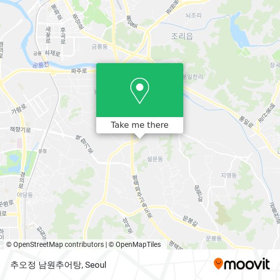 추오정 남원추어탕 map