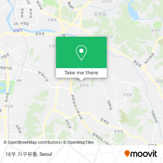 대우 가구유통 map