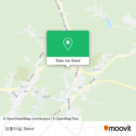 장흥터널 map