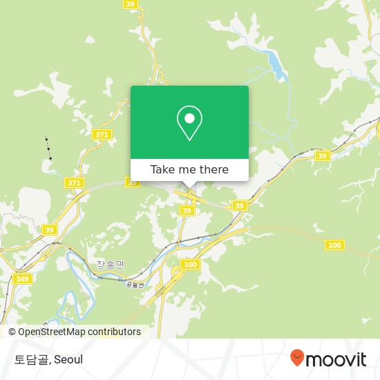 토담골 map