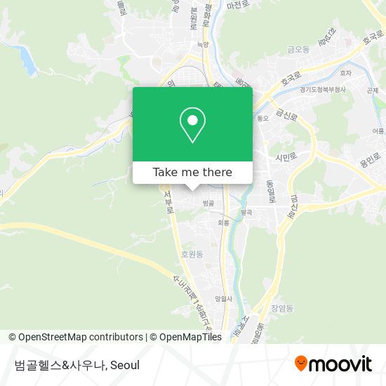 범골헬스&사우나 map