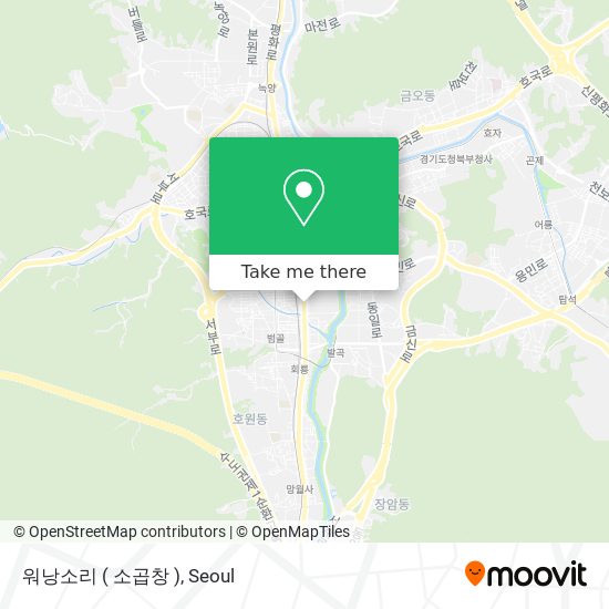 워낭소리 ( 소곱창 ) map