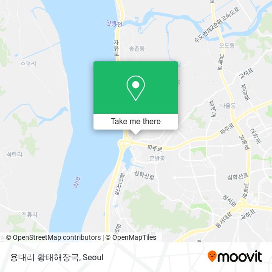 용대리 황태해장국 map