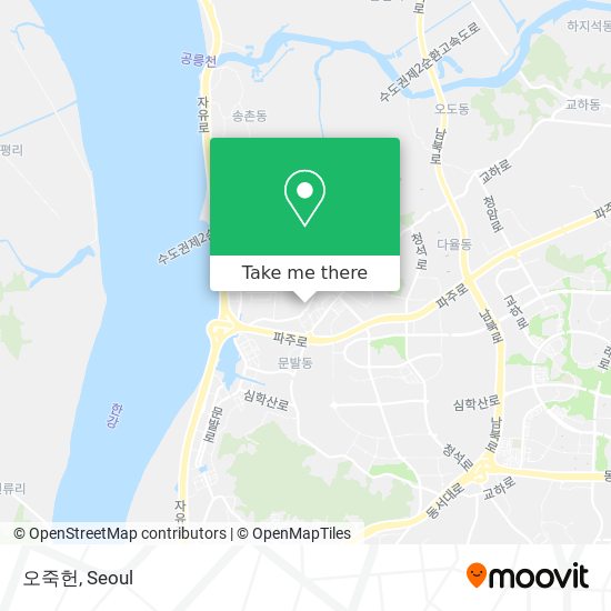 오죽헌 map