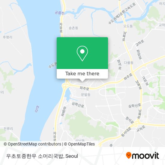 우초토종한우 소머리국밥 map