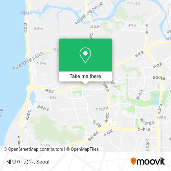 해맞이 공원 map