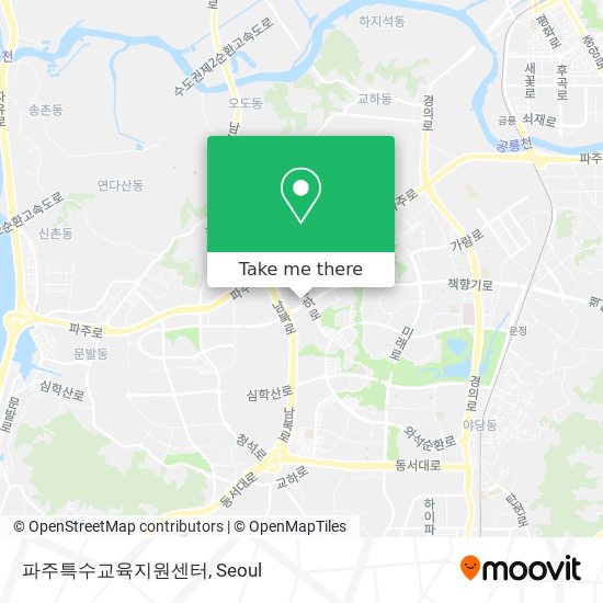 파주특수교육지원센터 map