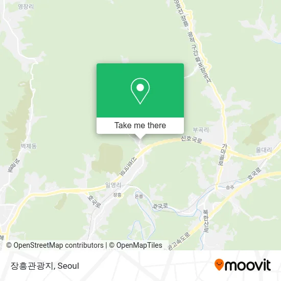 장흥관광지 map