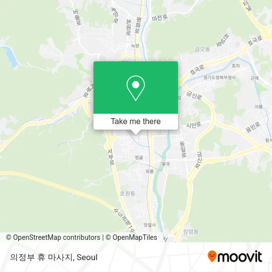의정부 휴 마사지 map