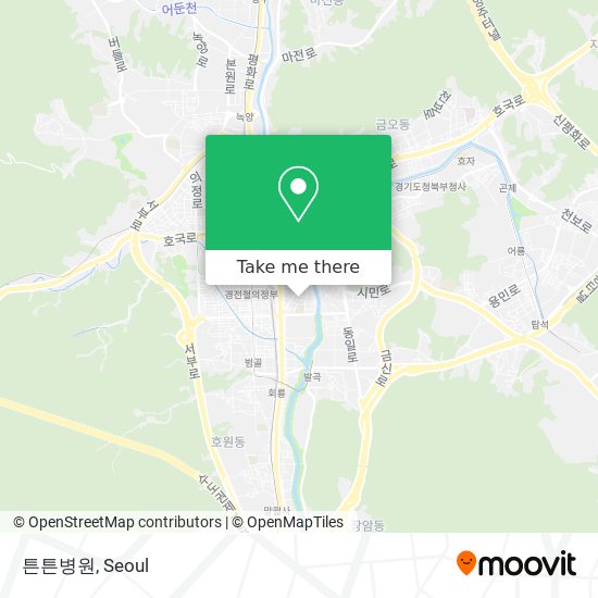 튼튼병원 map