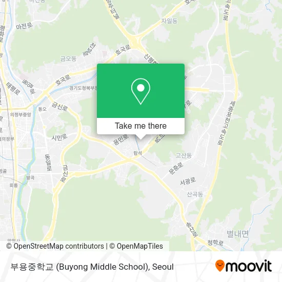 부용중학교 (Buyong Middle School) map