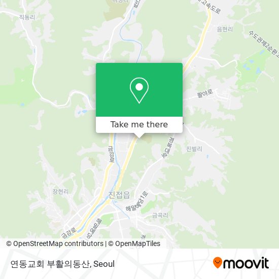 연동교회 부활의동산 map