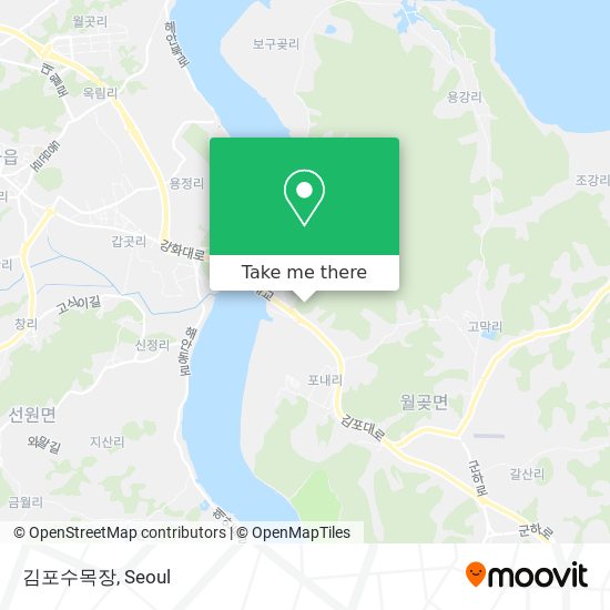 김포수목장 map