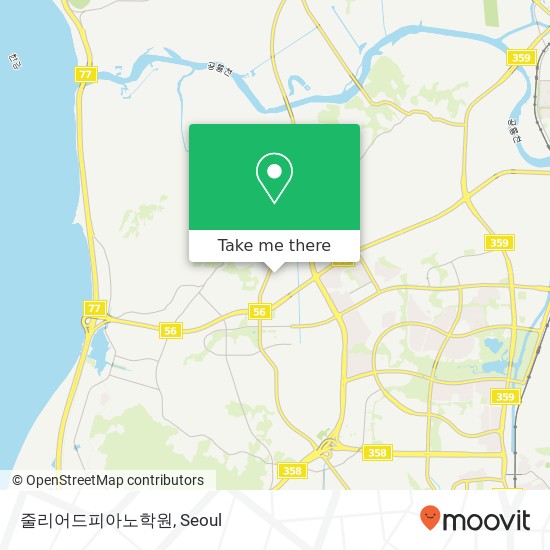 줄리어드피아노학원 map