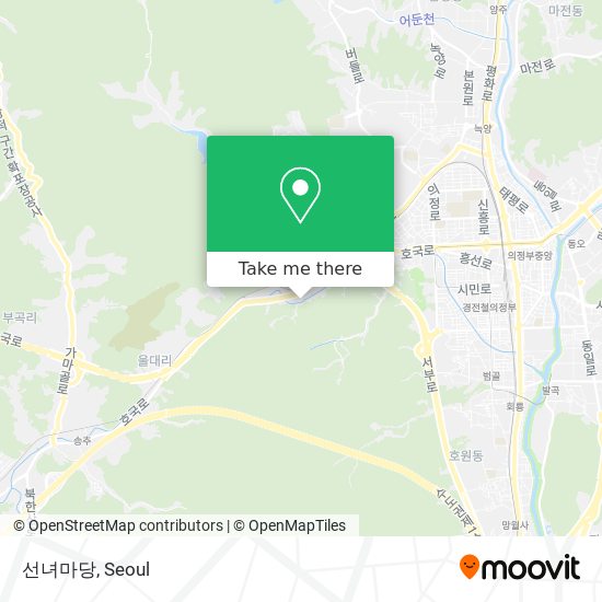 선녀마당 map