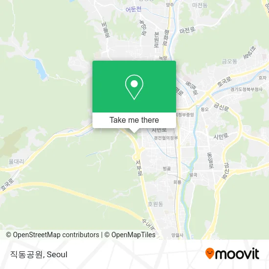 직동공원 map