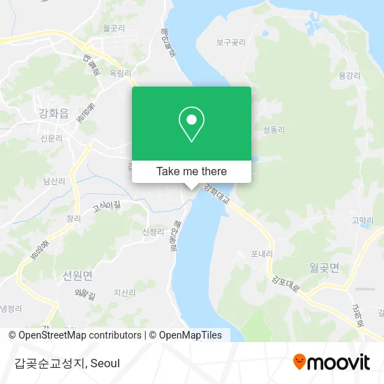 갑곶순교성지 map
