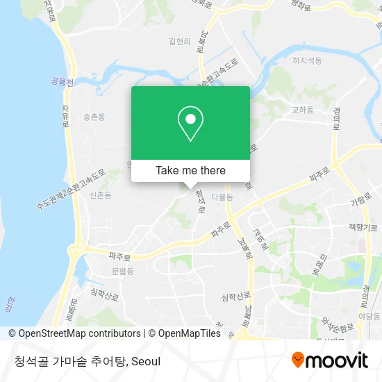 청석골 가마솥 추어탕 map
