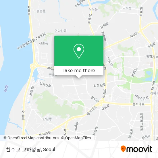 천주교 교하성당 map